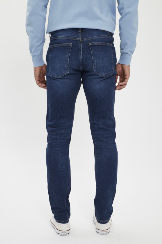 Jeans slim fuselé denim foncé homme calvin klein