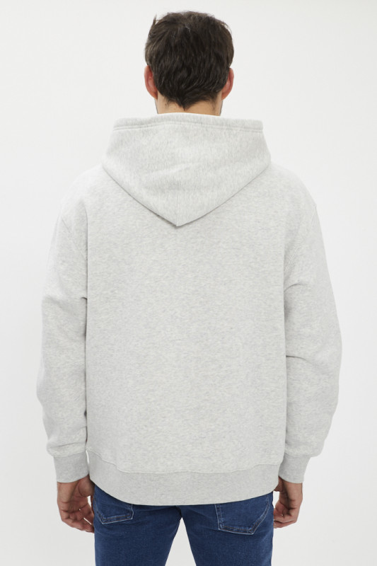 Sweat relaxed graphic gris