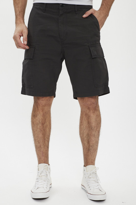 Short carrier cargo noir graphite homme
