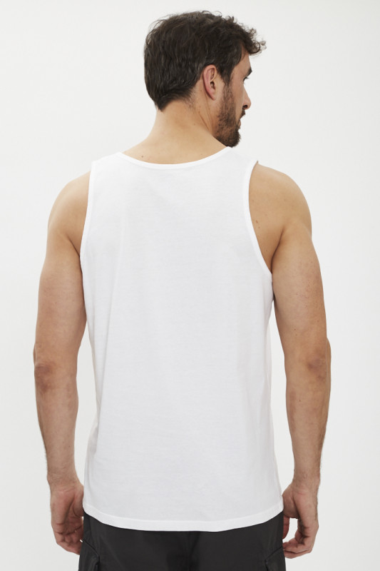 Débardeur blanc en coton leiv's