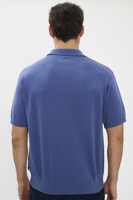 Polo en coton coloris coastal fjord bleu homme levi's