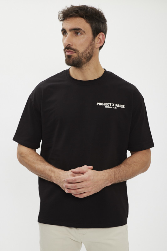 T-shirt Member's club noir
