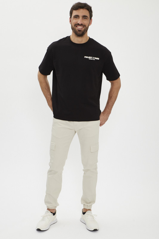 T-shirt Member's club noir homme project X paris