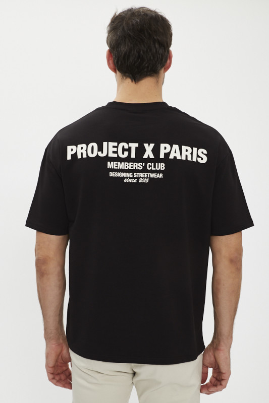 T-shirt Member's club noir PXP