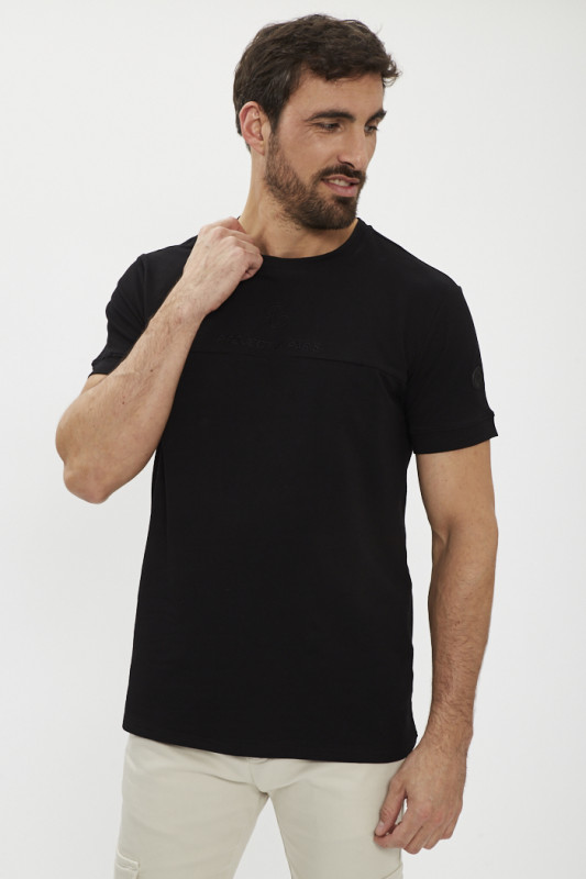 T-shirt style Techwear noir