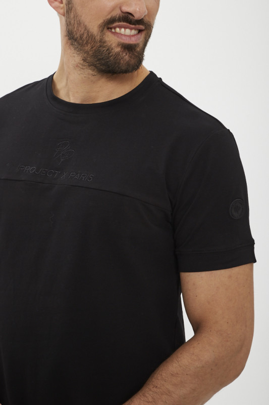 T-shirt style Techwear noir homme