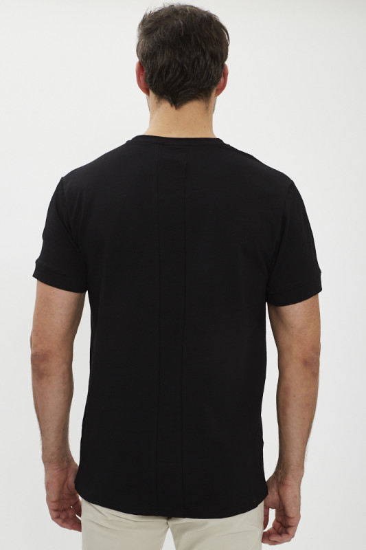 T-shirt style Techwear noir PXP