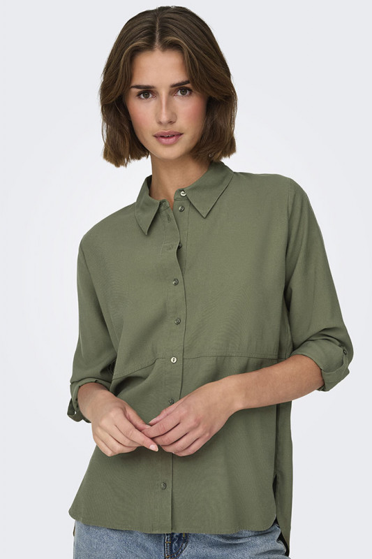Chemise Olli kaki femme