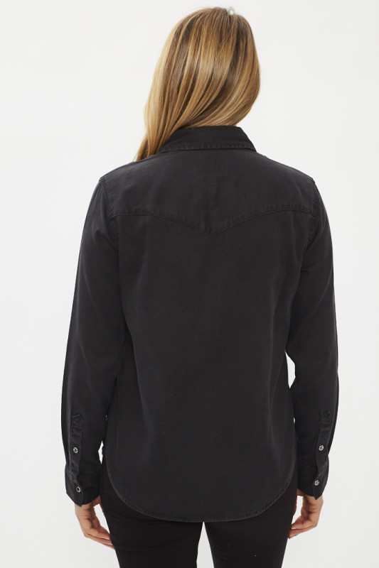Chemise iconic western noire