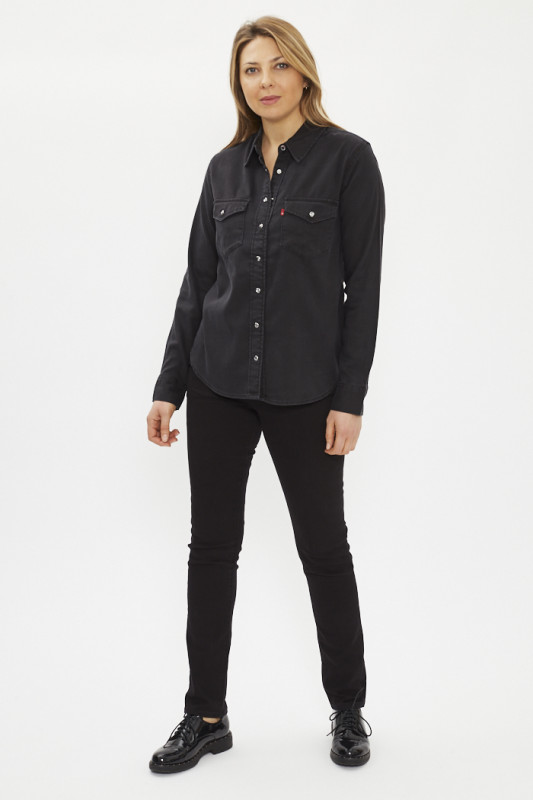 Chemise iconic western noire femme levi's