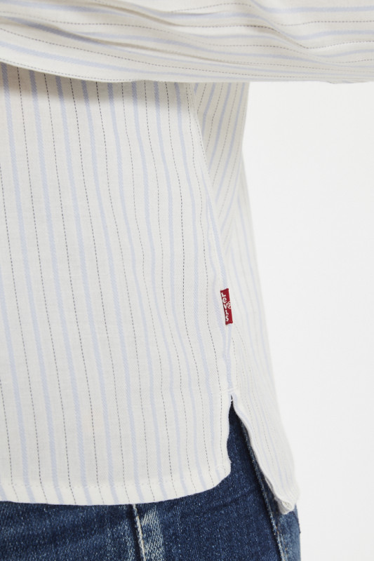 Chemise blanche à rayures fines Odessa levi's