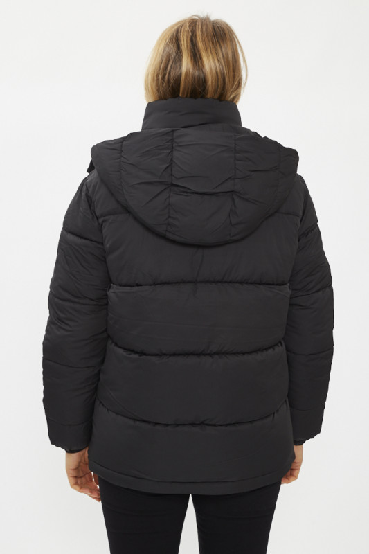 Doudoune matelassée noire