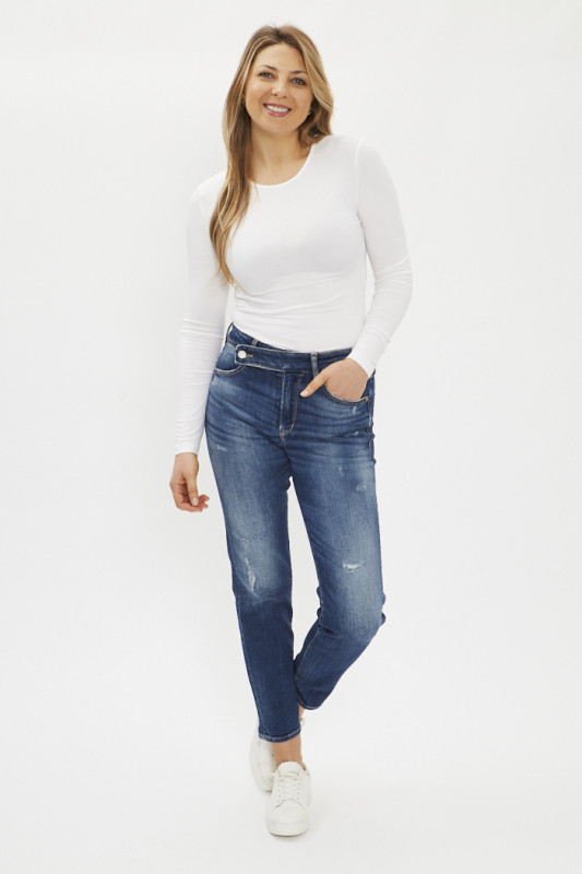 T-shirt Mila manches longues blanc JDY femme