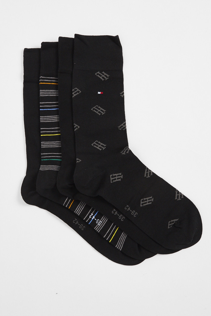 Coffret Trio De Chaussettes Homme "Beau Gosse" - 3 Paires, Tailles 39-45, Messages Humoristiques - Cadeau