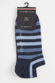 Lot de deux paires de socquettes bleu jeans