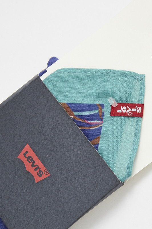 Bandana oversize bleu femme levi's