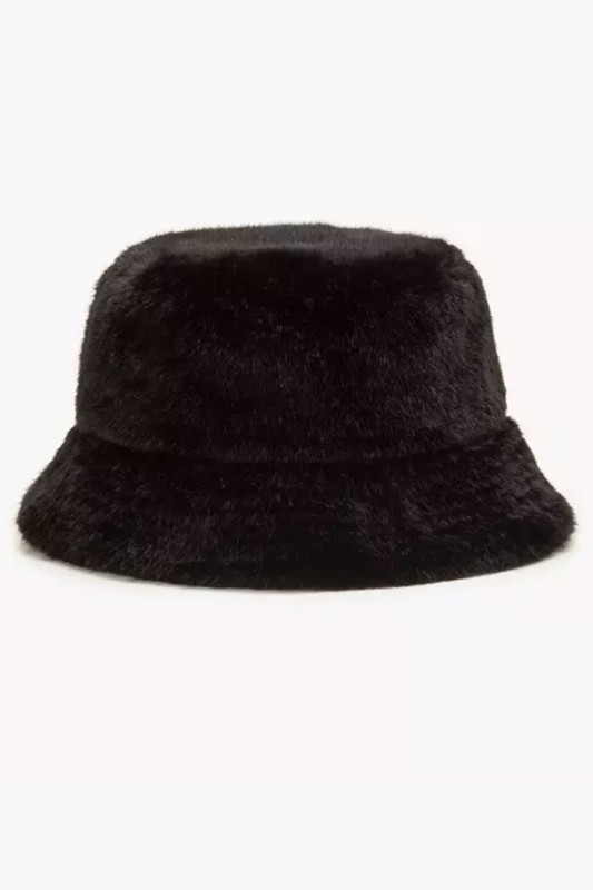 Chapeau en fausse fourrure noir Levi's