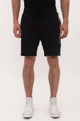 Short jogger noir homme