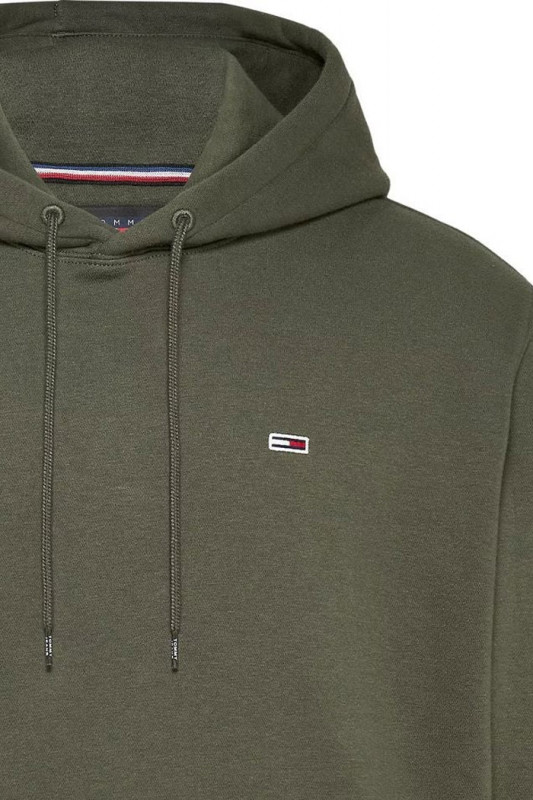 Sweat à capuche kaki homme