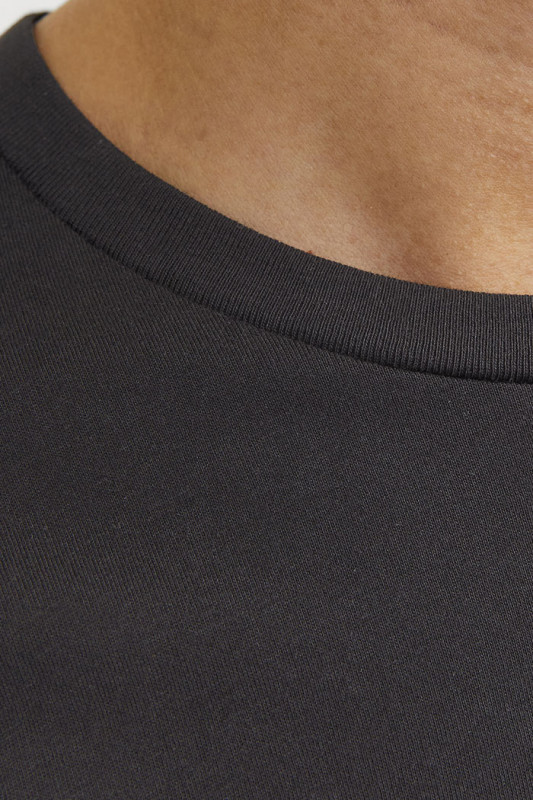 T-shirt Cyber graphic noir jack & jones