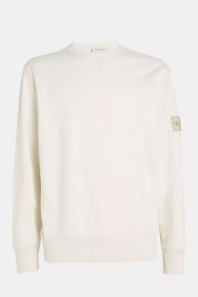 sweatshirt ivoire 100% coton