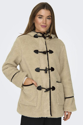 Duffel coat beige Mandy femme