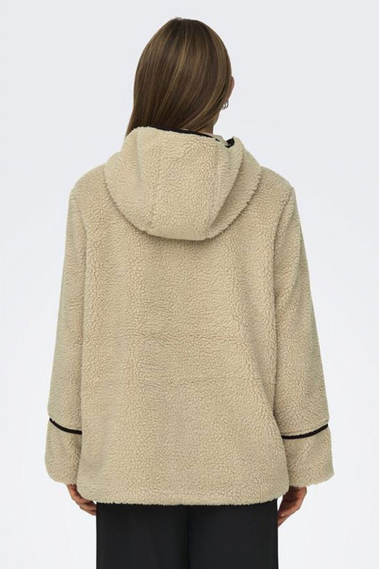 Duffel coat beige Mandy