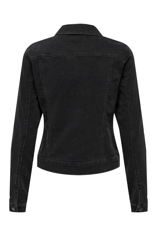 Veste jean black denim femme JDY