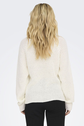 Pullover raglan Ellen beige clair