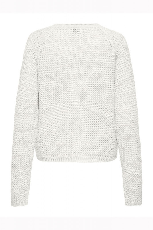 Pullover raglan Ellen beige clair