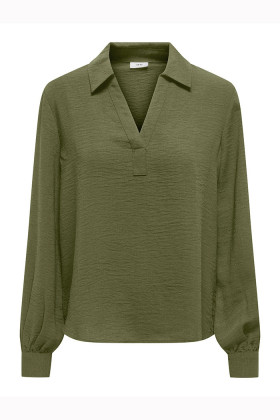 Blouse Divya kaki femme