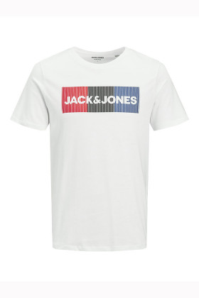 T-shirt logo Play2 blanc