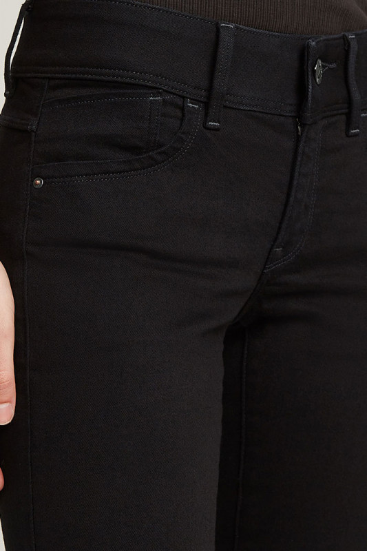 Jeans Lynn mid skinny noir femme G-Star