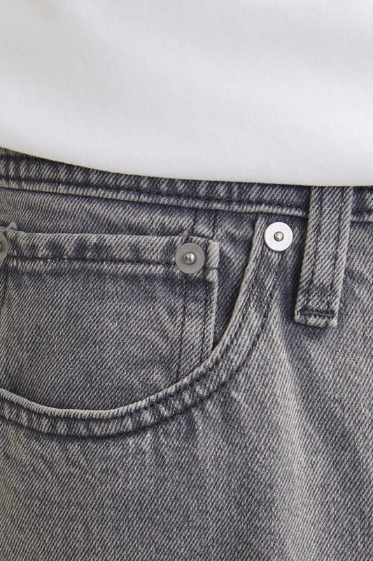 Jeans Original grey denim jack & jones en coton pour homme