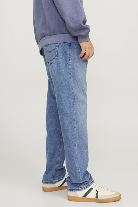 Jeans Original bleu denim délavé taille haute 