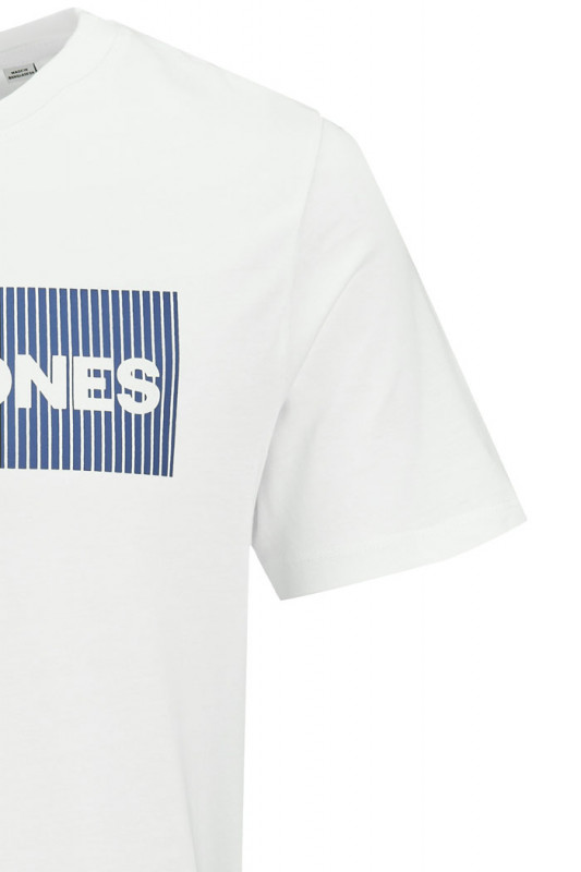 T-shirt logo Play2 blanc jack & jones homme