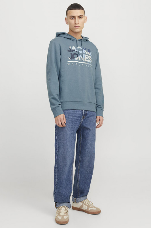 Sweat hood Luke bleu jack & jones