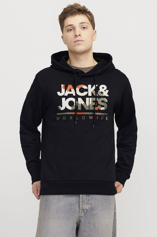 Sweat hood Luke noir homme
