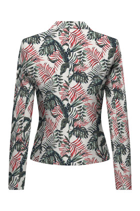 Blazer imprimé fantaisie Tadia