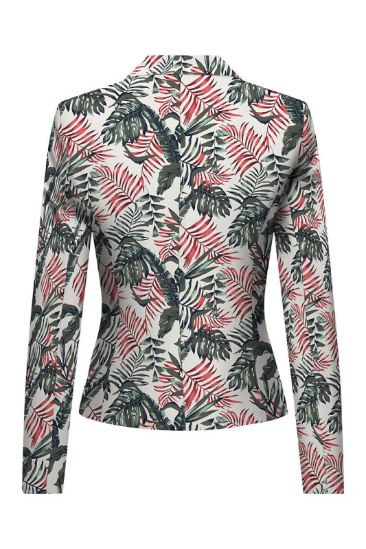 Blazer imprimé fantaisie Tadia