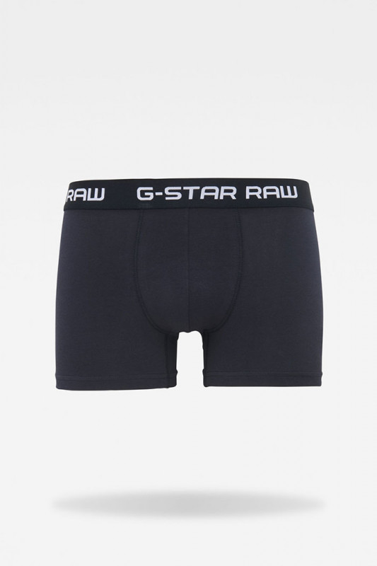 Pack de 3 shorties bleu, bleu marine et bleu foncé