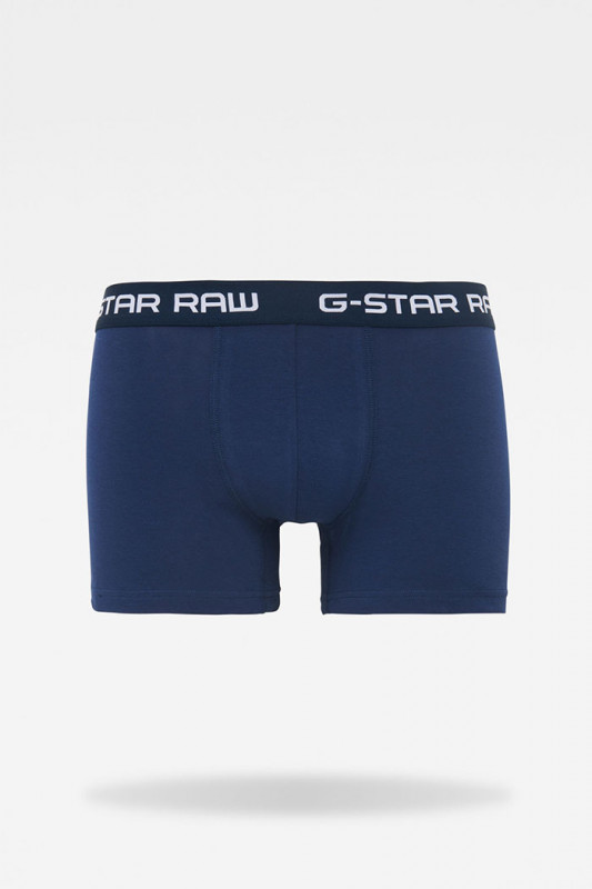 Pack de 3 shorties bleu, bleu marine et bleu foncé