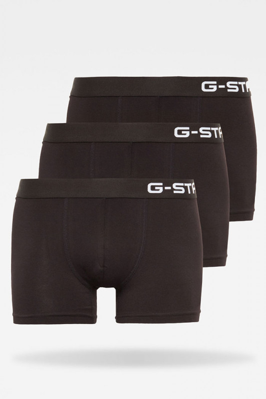 Lot de trois boxers noirs homme