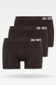Lot de trois boxers noirs