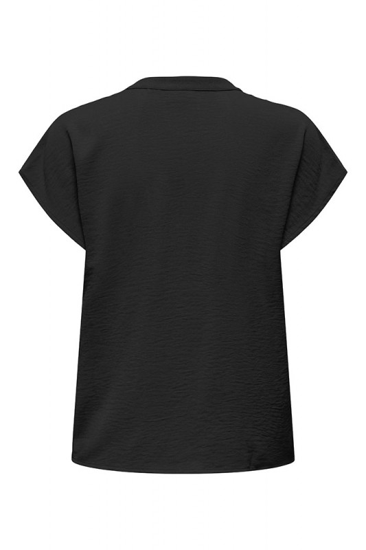 Top Pepper col V noir