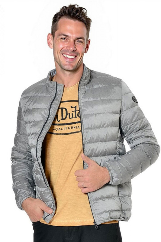 Doudoune matelassée grise Kalvin homme Von Dutch