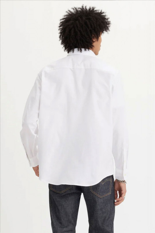 Chemise Authentic col boutonné blanche homme levi's