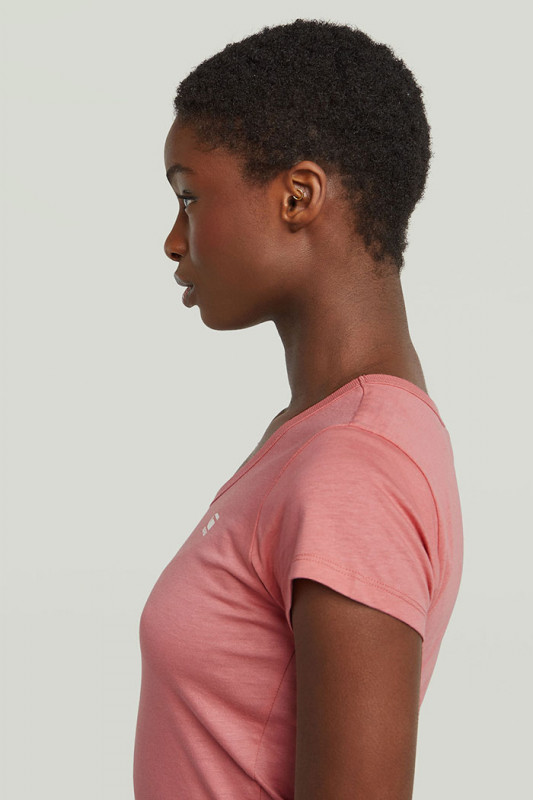 T-shirt slim rose femme G-Star