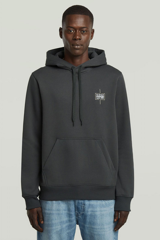 sweat logo gris homme