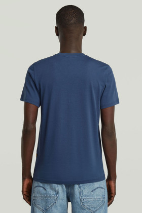 T-shirt Graw slim bleu